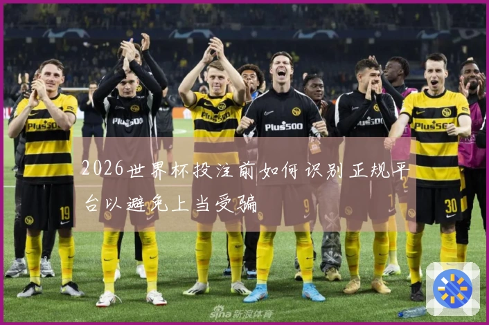2026世界杯投注前如何识别正规平台以避免上当受骗