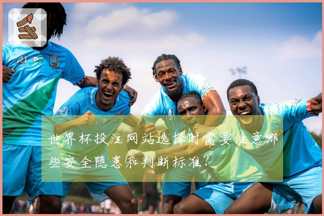 世界杯投注网站选择时需要注意哪些安全隐患和判断标准？